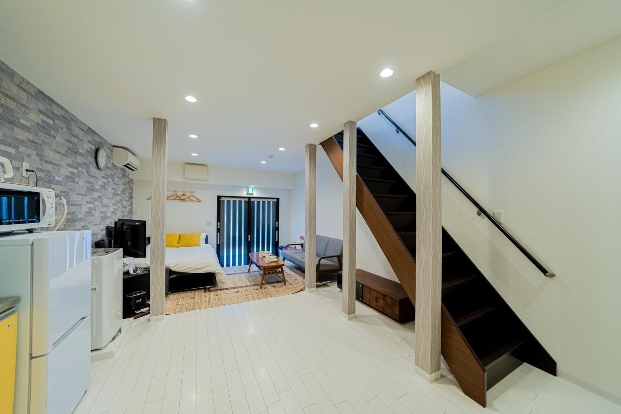 Osaka, Shioji, Tengachaya 8min, 4 Ppl House, Namba Chaolu 度假居 *