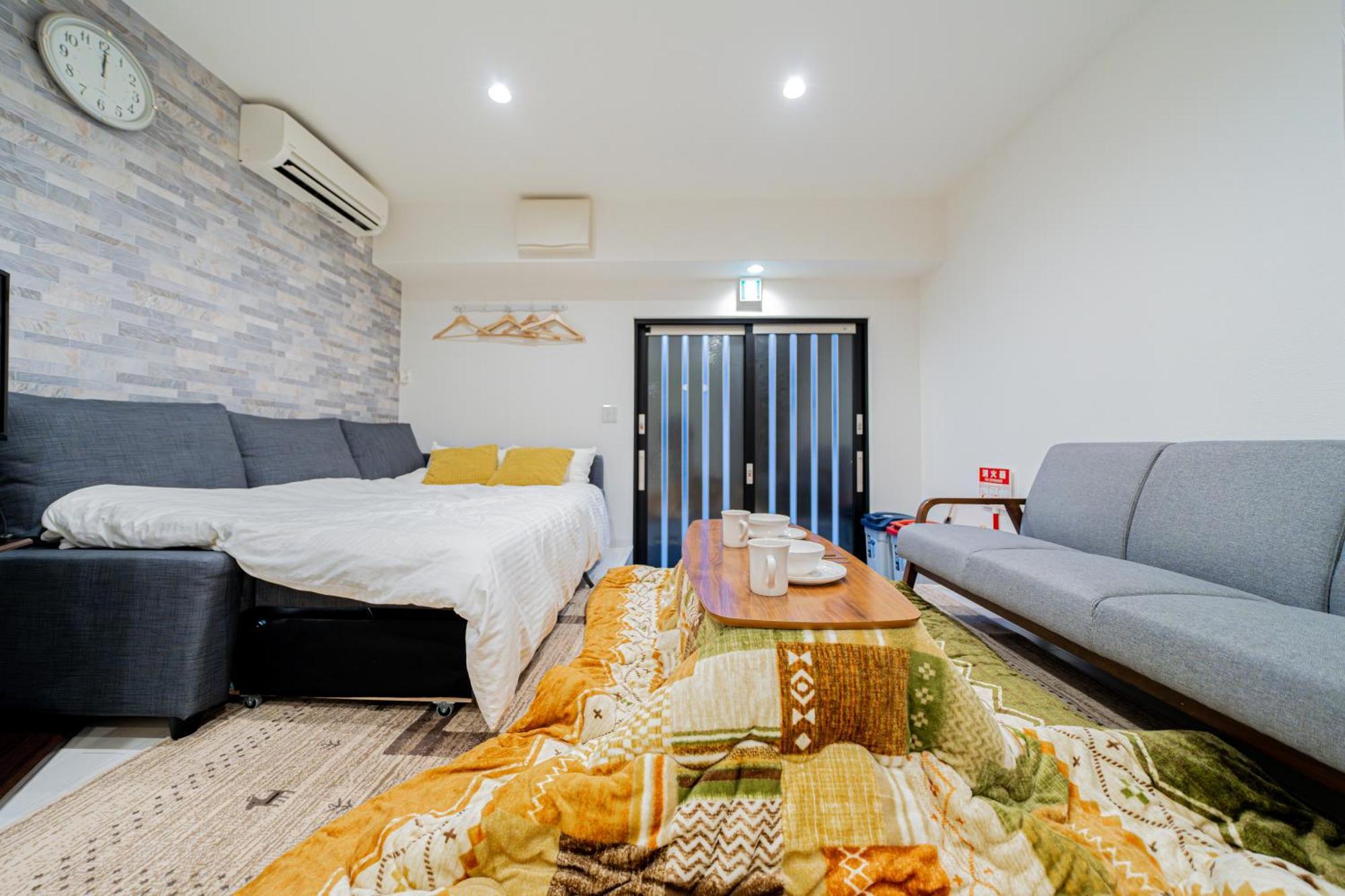 Osaka, Shioji, Tengachaya 8min, 4 Ppl House, Namba Chaolu 度假居