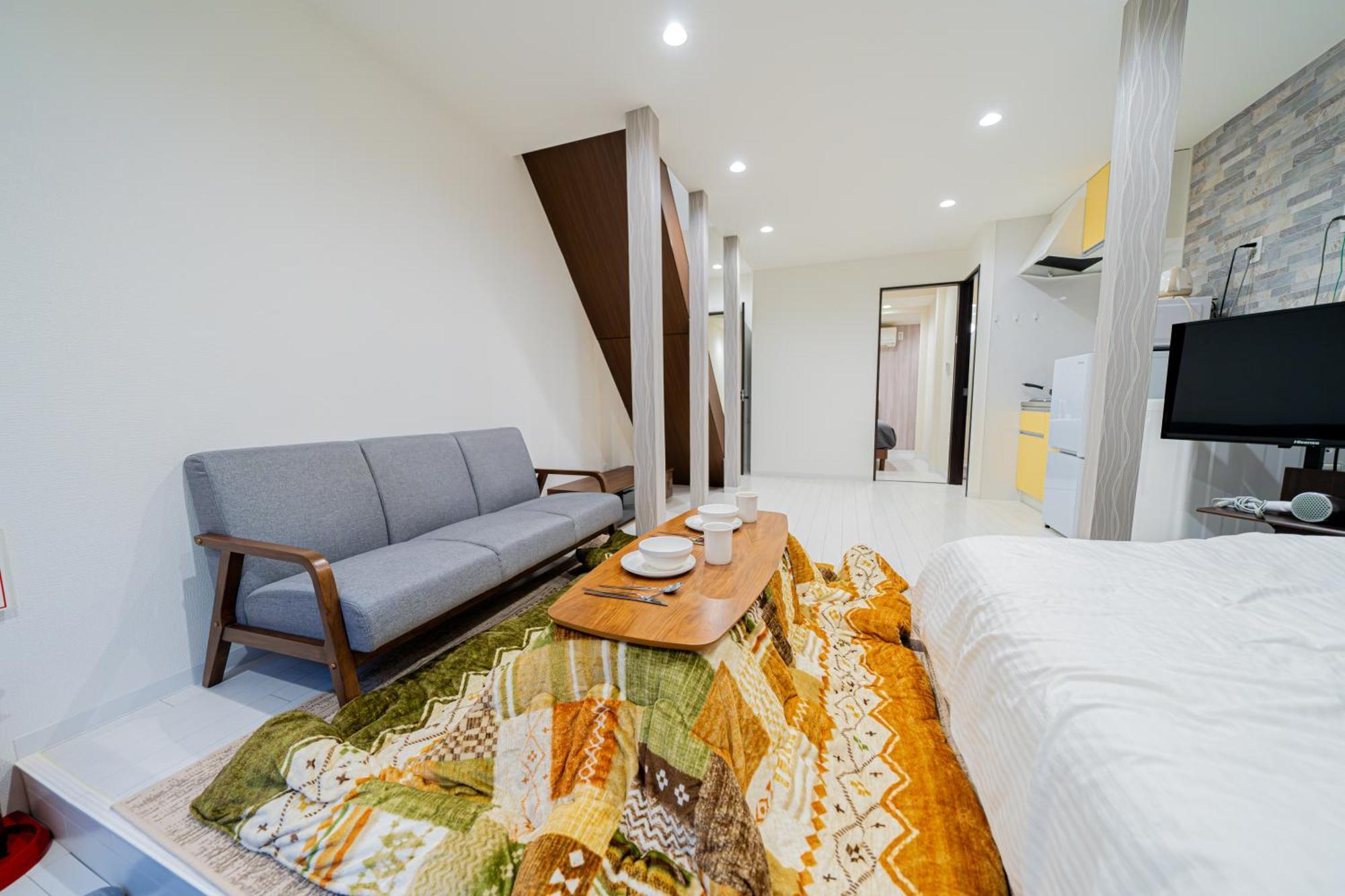 度假居 Osaka, Shioji, Tengachaya 8min, 4 Ppl House, Namba Chaolu