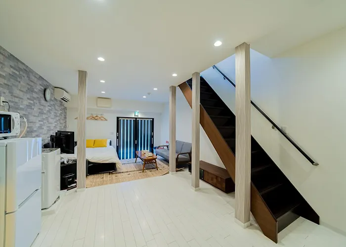 Osaka, Shioji, Tengachaya 8Min, 4 Ppl House, Namba Chaolu
